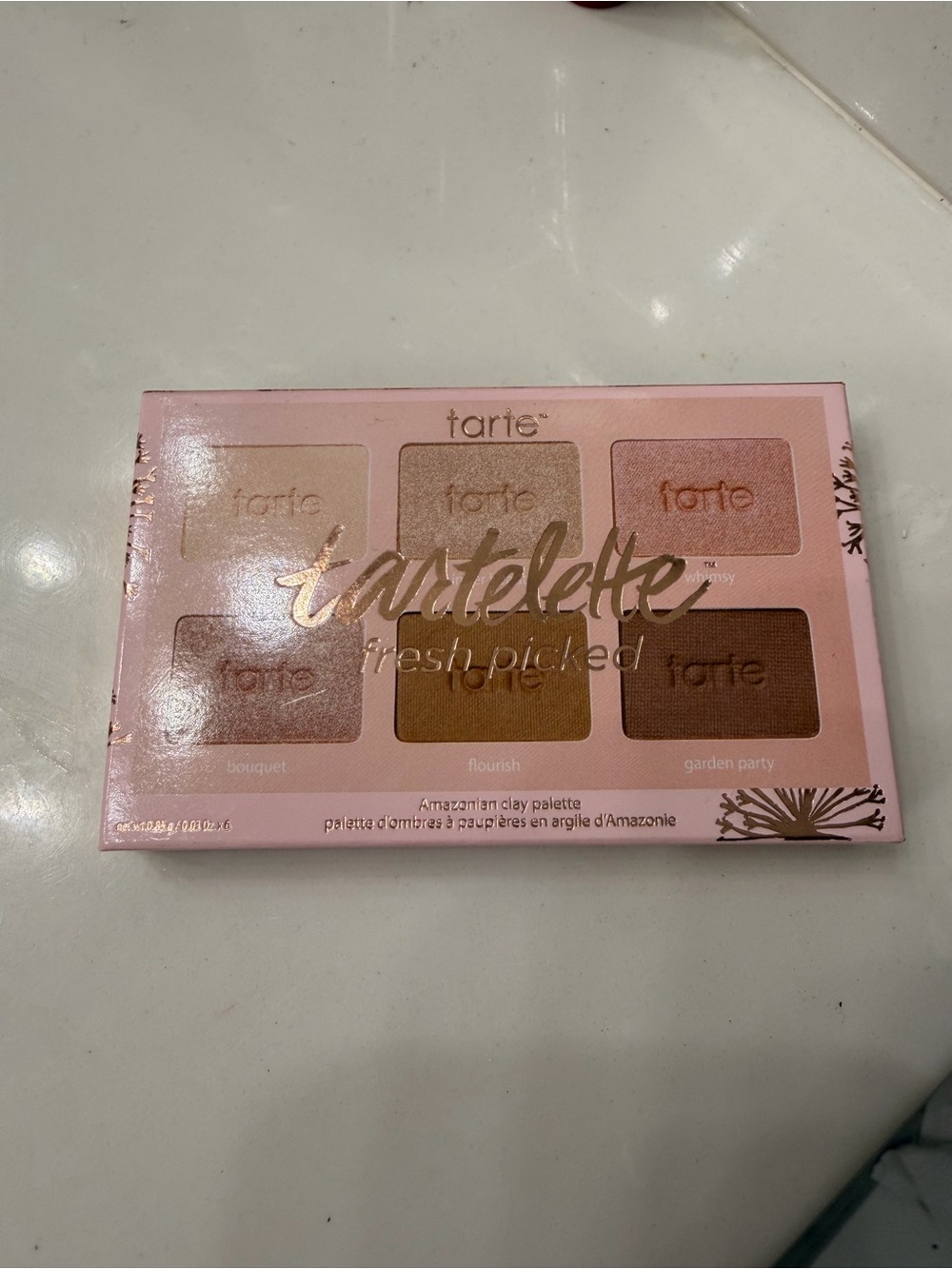 tarte Tartelette Fresh-Picked Eyeshadow Palette - Pink & Neutral Shades